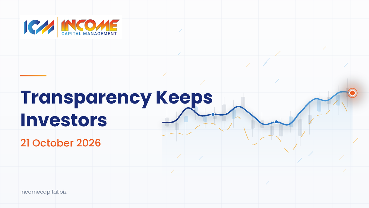 Transparency in asset management: clear reporting and honest investor communication, Income Capital Management